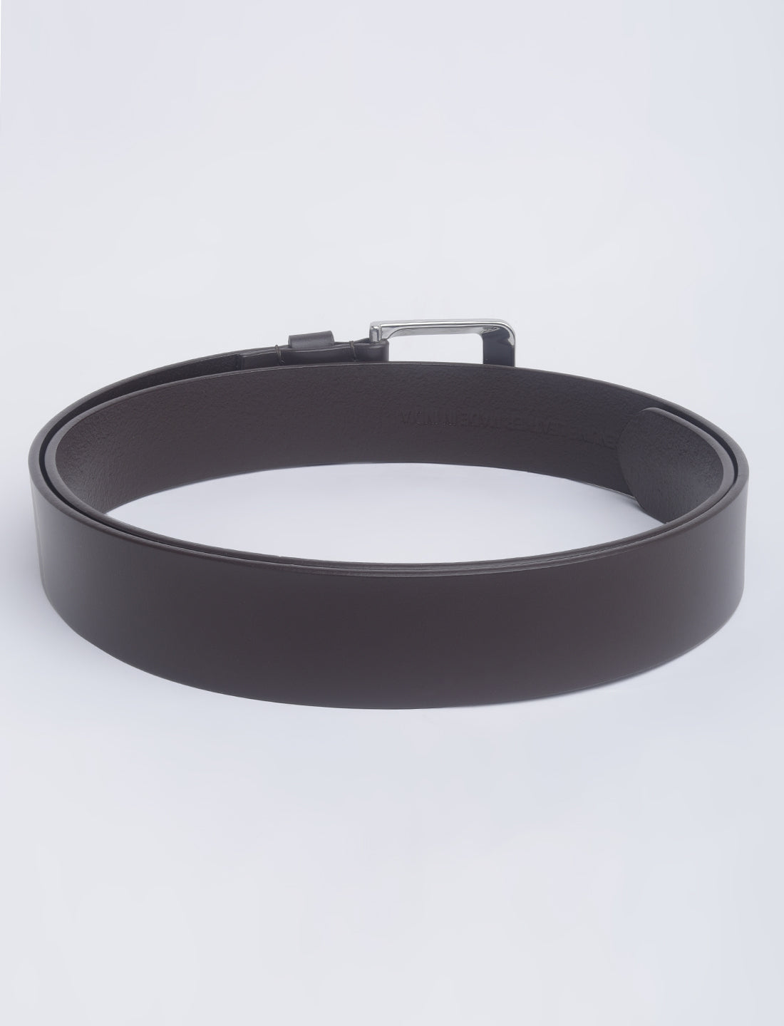 Men's Brown Solid Belt - 02 View