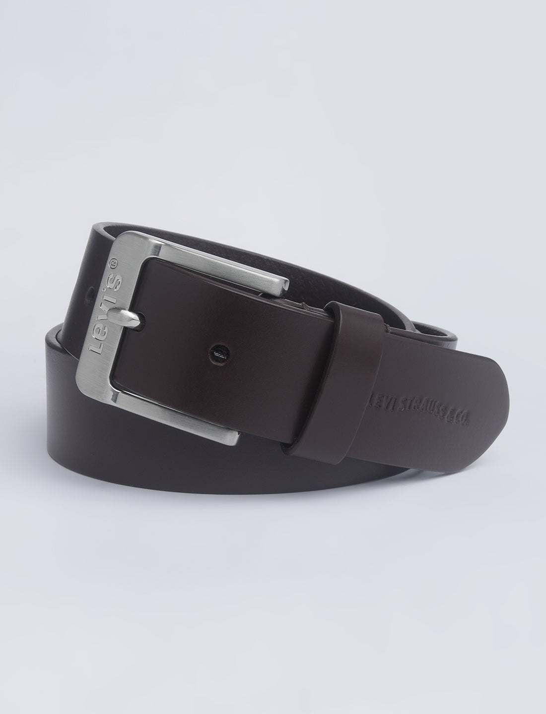 Men's Brown Solid Belt - 03 View
