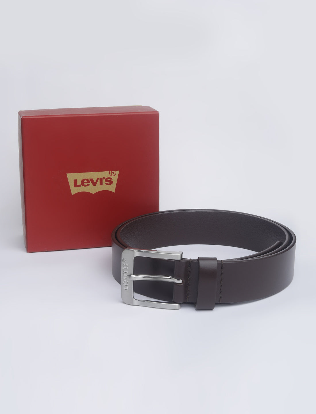 Men's Brown Solid Belt - 05 View