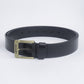 Men's Black Solid Belt - 01 View