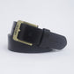 Men's Black Solid Belt - 03 View