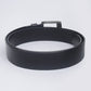 Men's Black Solid Belt - 02 View
