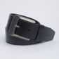 Men's Black Solid Belt - 03 View