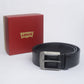 Men's Black Solid Belt - 05 View