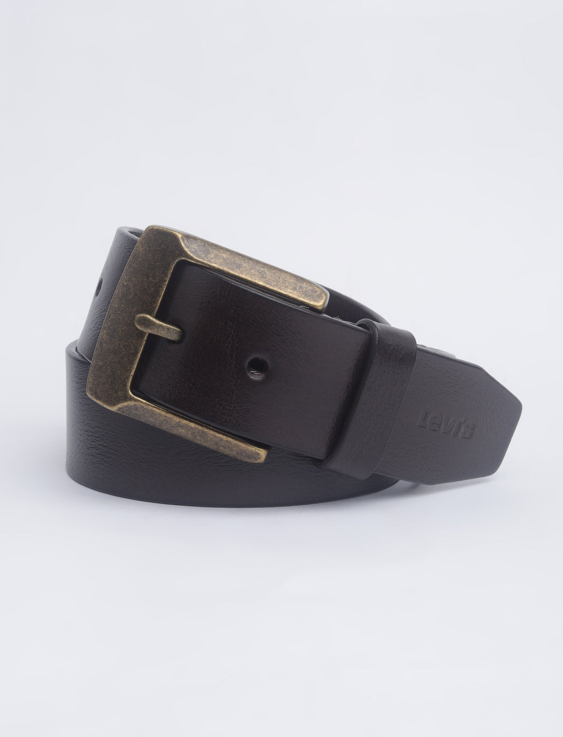Men's Brown Solid Belt - 03 View