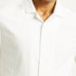 Men's Solid Relaxed Fit Resort Collar Shirt - Detail View