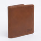 Men's Tan Solid Bi-Fold Wallet - 02 View