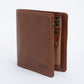 Men's Tan Solid Bi-Fold Wallet - 03 View