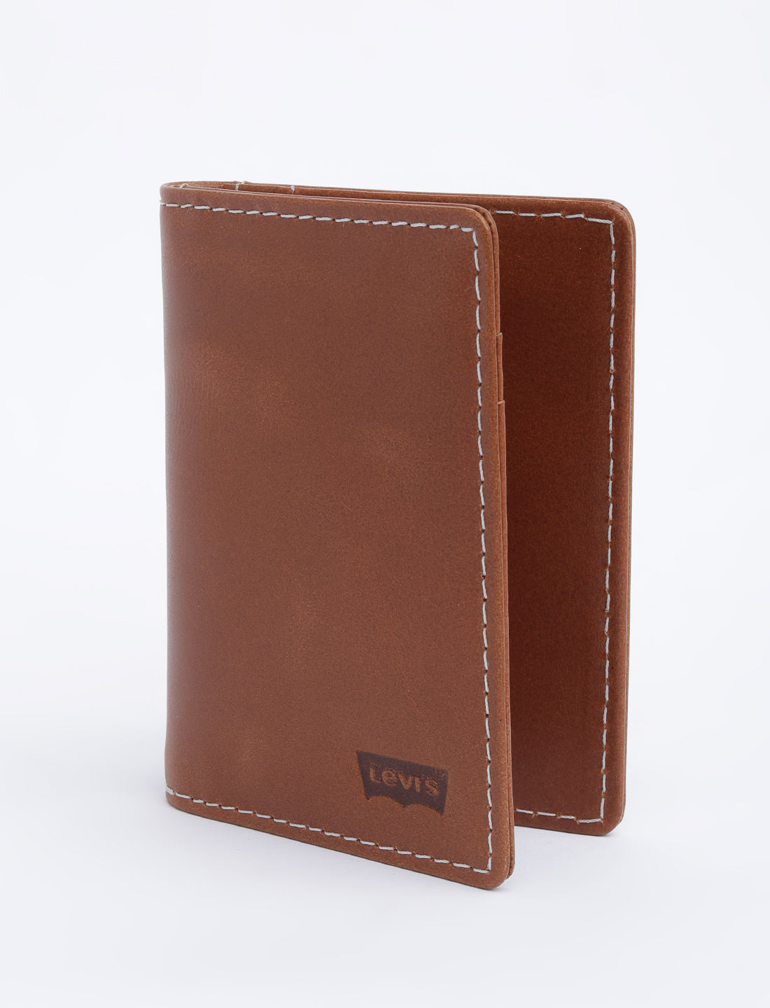 Men's Tan Solid Card Holder - 03 View