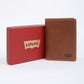 Men's Tan Solid Card Holder - 07 View