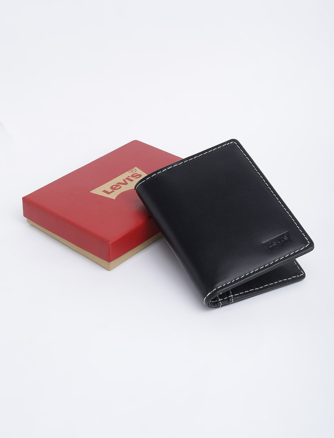 Men's Black Solid Card Holder - 06 View