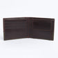 Men's Brown Colorblock Bi-Fold Wallet - 05 View