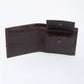 Men's Brown Colorblock Bi-Fold Wallet - 06 View