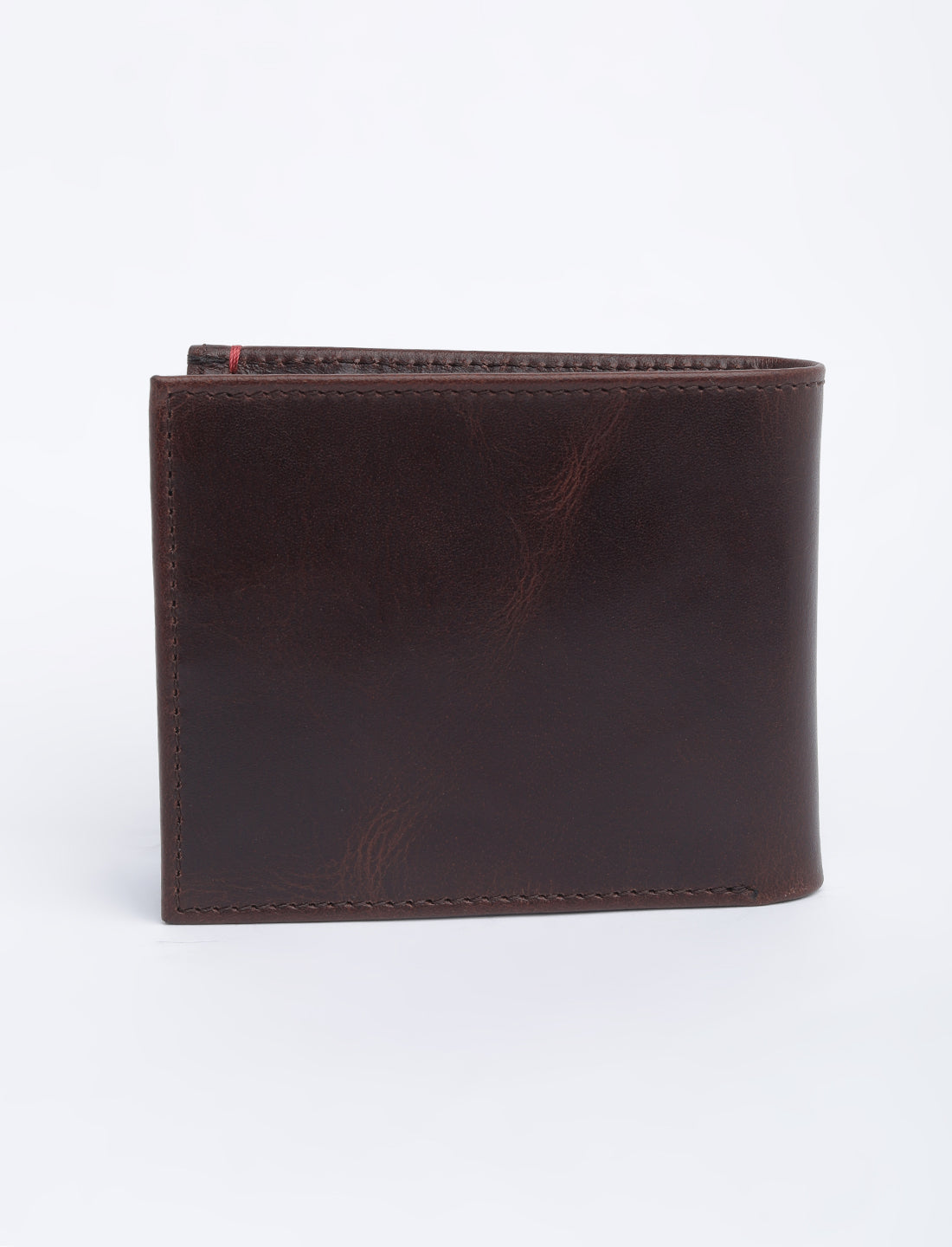 Men's Brown Solid Bi-Fold Wallet - 05 View