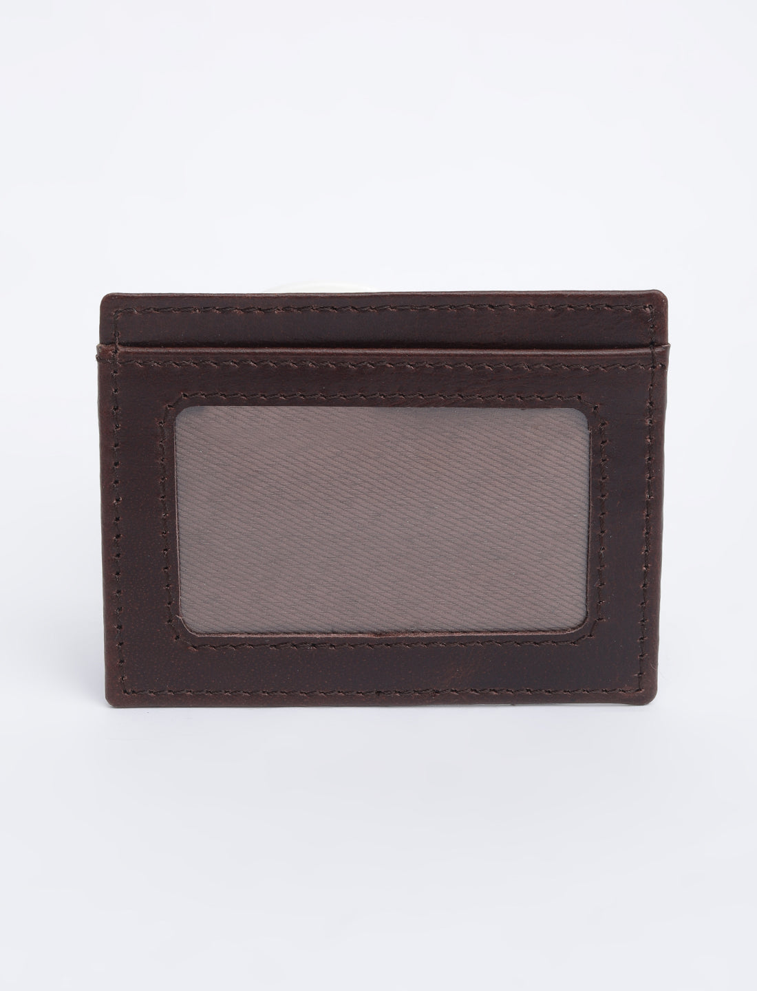 Men's Brown Solid Bi-Fold Wallet - 07 View