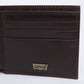 Men's Brown Solid Bi-Fold Wallet - 1 View