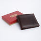 Men's Brown Solid Bi-Fold Wallet - 1 View
