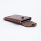 Men's Tan Solid Card Holder - 07 View
