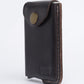 Men's Brown Solid Card Holder - 02 View