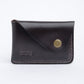 Men's Brown Solid Card Holder - 01 View