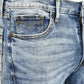 Men's 513 Blue Slim Straight Fit Mid Rise Jeans - 20 View