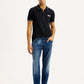 Men's 541 Blue Regular Tapered Fit Mid Rise Jeans - Styleshot View