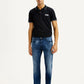 Men's 541 Blue Regular Tapered Fit Mid Rise Jeans - Front View