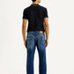 Men's 541 Blue Regular Tapered Fit Mid Rise Jeans - Back View