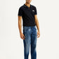 Men's 541 Blue Regular Tapered Fit Mid Rise Jeans - Side View
