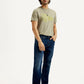 Men's 505 Dark Indigo Straight Fit Mid Rise Jeans - Styleshot View
