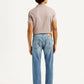 Men's 505 Med Indigo Straight Fit Mid Rise Jeans - Back View