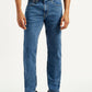 Men's 505 Med Indigo Straight Fit Mid Rise Jeans - Front View