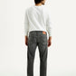Men's 505 Grey Straight Fit Mid Rise Jeans - Back View