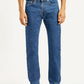 Men's 505 Med Indigo Straight Fit Mid Rise Jeans - Front View