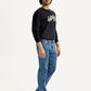 Men's 505 Mid Indigo Straight Fit Mid Rise Jeans - Side View