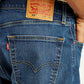 Men's 505 Med Indigo Straight Fit Mid Rise Jeans - Detail View