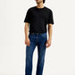 Men's 505 Dark Indigo Straight Fit Mid Rise Jeans - Front View