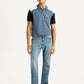 Men's 505 Med Indigo Straight Fit Mid Rise Jeans - Front View