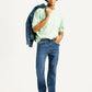 Men's 505 Med Indigo Straight Fit Mid Rise Jeans - Styleshot View