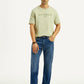 Men's 505 Mid Indigo Straight Fit Mid Rise Jeans - Styleshot View