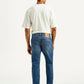 Men's 505 Med Indigo Straight Fit Mid Rise Jeans - Back View
