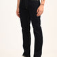 Men's 505 Dark Indigo Straight Fit Mid Rise Jeans - side View