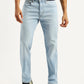 Men's 505 Light Indigo Straight Fit Mid Rise Jeans - Front View