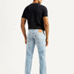 Men's 505 Light Indigo Straight Fit Mid Rise Jeans - Back View