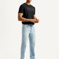 Men's 505 Light Indigo Straight Fit Mid Rise Jeans - Side View