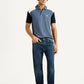 Men's 505 Dark Indigo Straight Fit Mid Rise Jeans - Styleshot View
