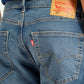 Men's 505 Med Indigo Straight Fit Mid Rise Jeans - Detail View