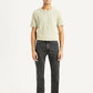Men's 505 Grey Straight Fit Mid Rise Jeans - Front View