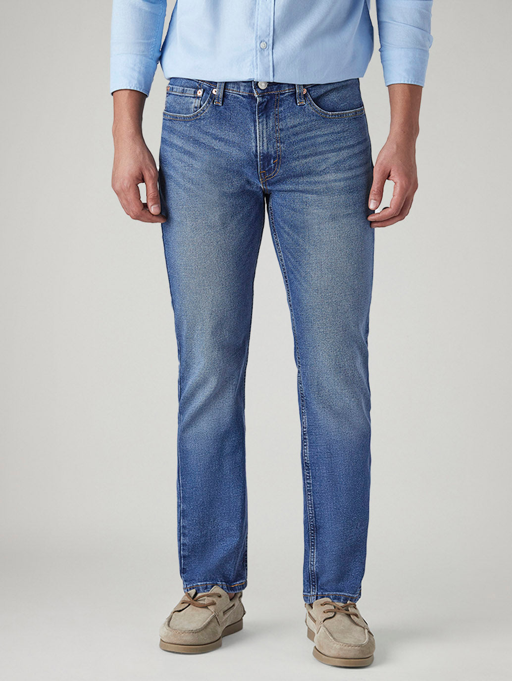 Men's 505 Indigo Straight Fit Mid Rise Jeans - 2238911c-a3b1-4d9a-899c-467e9865f6e8 View