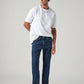 Men's 505 Blue Straight Fit Mid Rise Tinted Jeans - Styleshot View